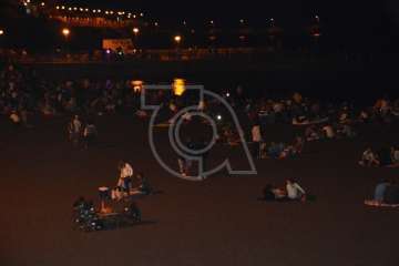 Los Mechones se conjuran con la Noche de San Juan en Melenara (Foto TA)